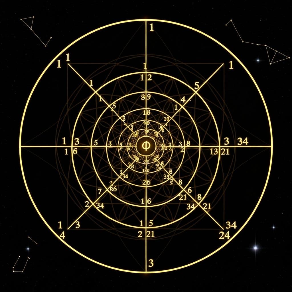 Sacred geometry and numerology visualization